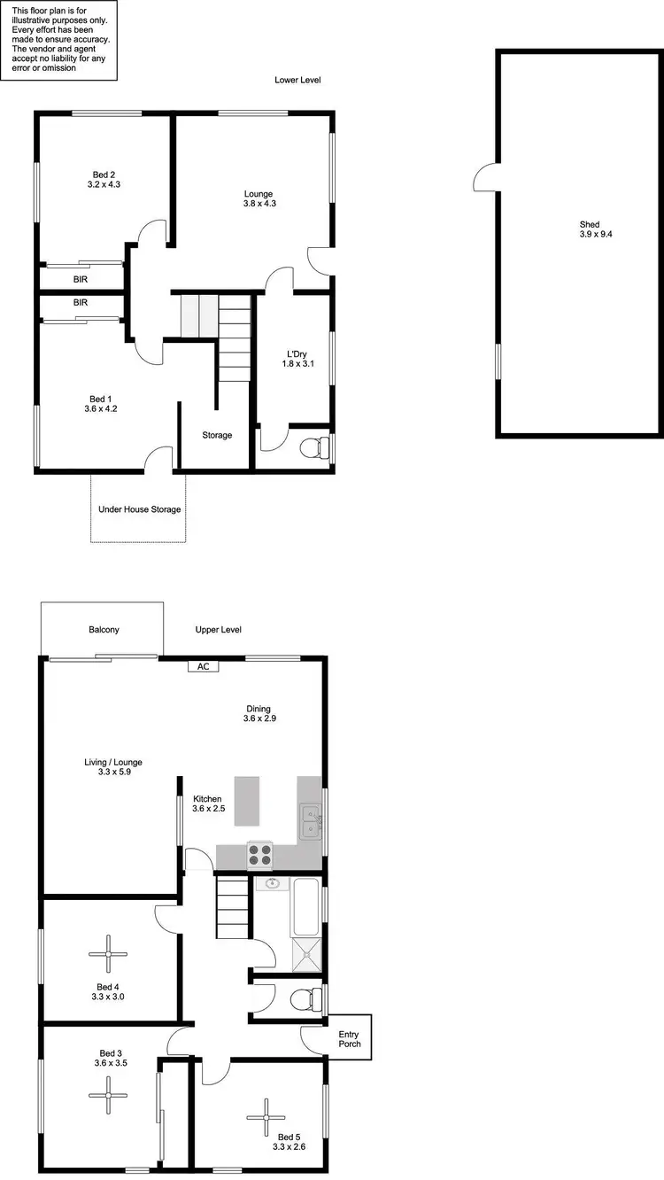Floorplan of Homely house listing, 11 Minnipa Avenue, Port Lincoln SA 5606