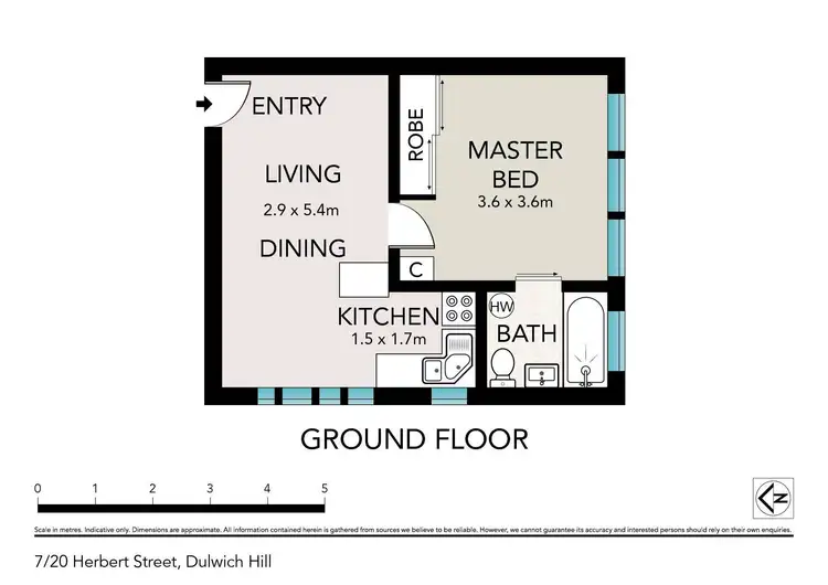 Floorplan of Homely apartment listing, 7/20 Herbert Street, Dulwich Hill NSW 2203