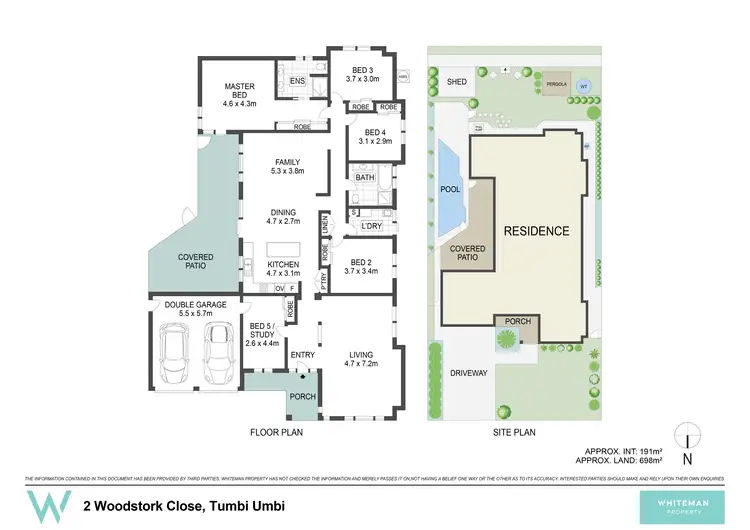 Floorplan of Homely house listing, 2 Woodstork Close, Tumbi Umbi NSW 2261