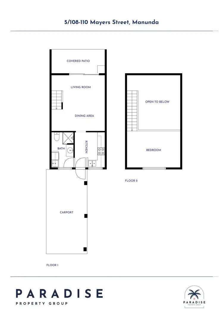 Floorplan of Homely unit listing, 5/108-110 Mayers Street, Manunda QLD 4870