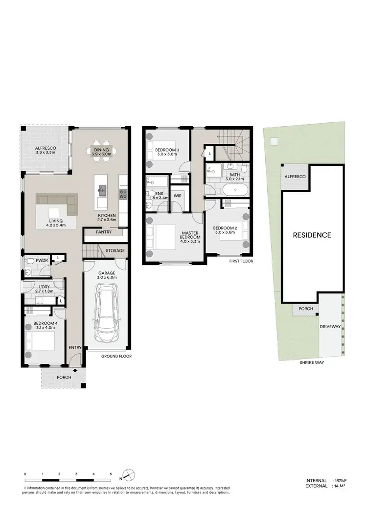 Floorplan of Homely semi-detached listing, 9A Shrike Way, Warnervale NSW 2259