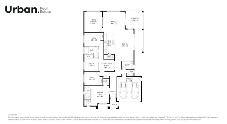 Floorplan of Homely house listing, 105 Stonecutters Drive, Colebee NSW 2761