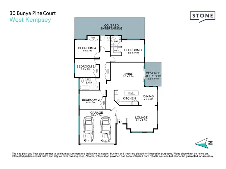 Floorplan of Homely house listing, 30 Bunya Pines Court, West Kempsey NSW 2440