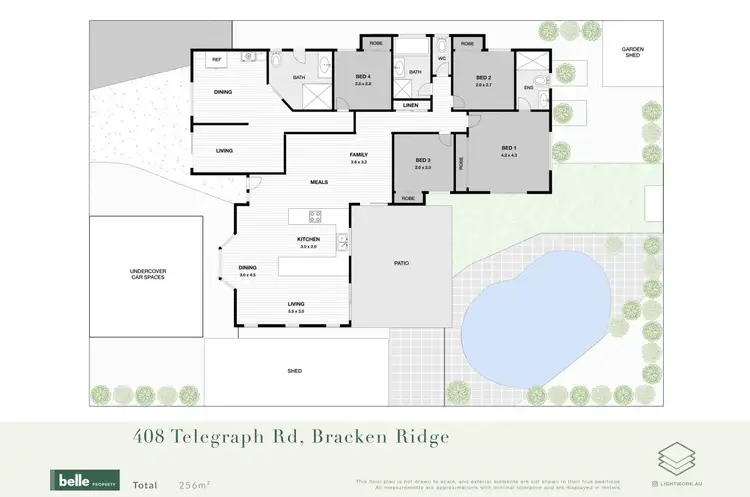 Floorplan of Homely house listing, 408 Telegraph Road, Bracken Ridge QLD 4017