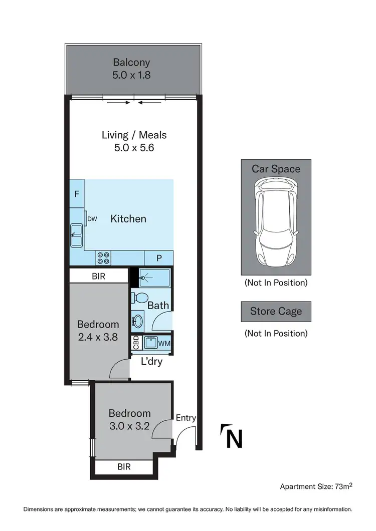 Floorplan of Homely apartment listing, 210/1101 Toorak Road, Camberwell VIC 3124