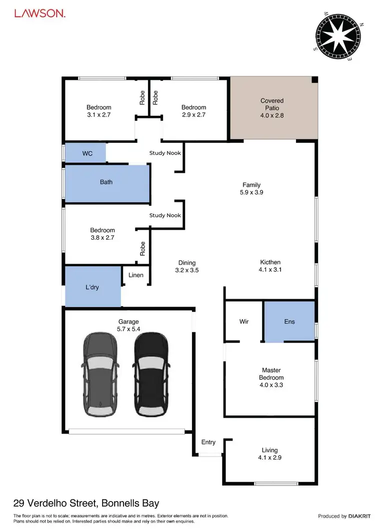 Floorplan of Homely house listing, 29 Verdelho Street, Bonnells Bay NSW 2264