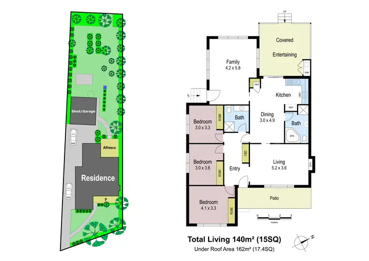 Floorplan of Homely house listing, 1 Oddy Street, Drouin VIC 3818