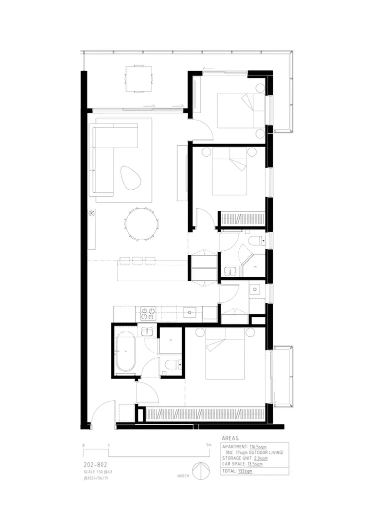 Floorplan of Homely apartment listing, 402/193 Angas Street, Adelaide SA 5000