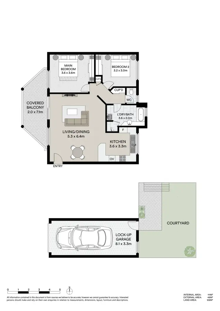 Floorplan of Homely unit listing, 16/28 Pelican Waters Boulevard, Pelican Waters QLD 4551