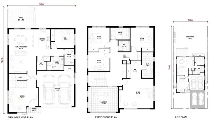 Floorplan of Homely house listing, 34 Edgbaston Road, North Kellyville NSW 2155