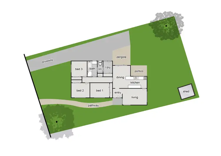 Floorplan of Homely house listing, 5 Fairbairn Road, Cranbourne VIC 3977