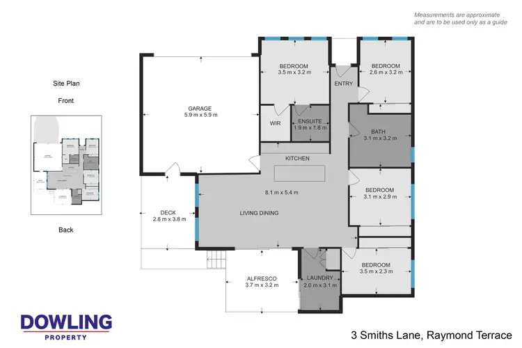 Floorplan of Homely house listing, 3 Smiths Lane, Raymond Terrace NSW 2324