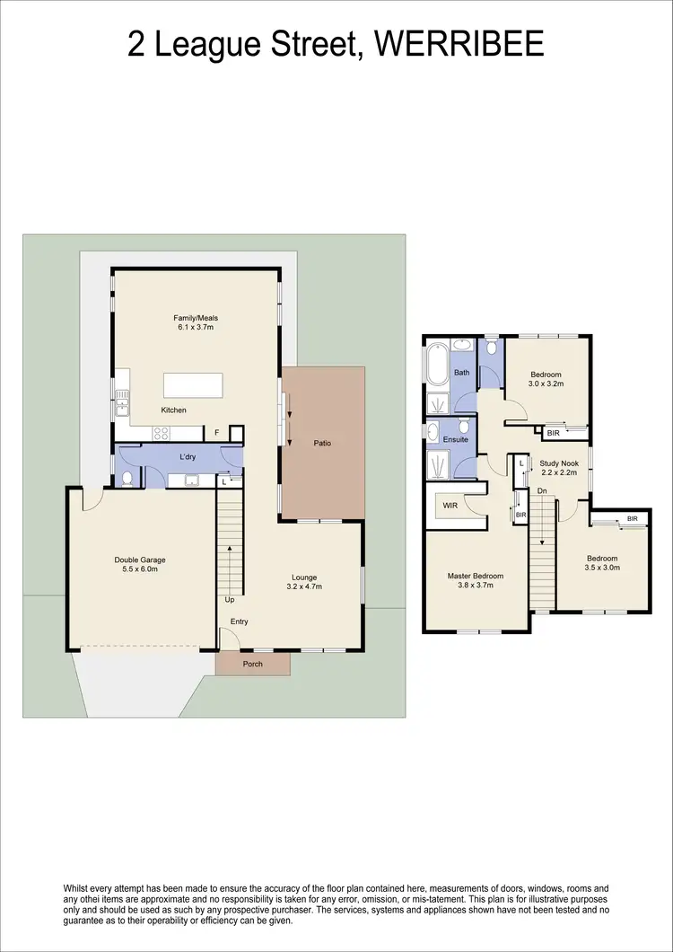 Floorplan of Homely house listing, 2 League Street, Werribee VIC 3030