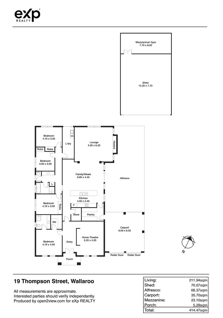 Floorplan of Homely house listing, 19 Thompson Street, Wallaroo SA 5556