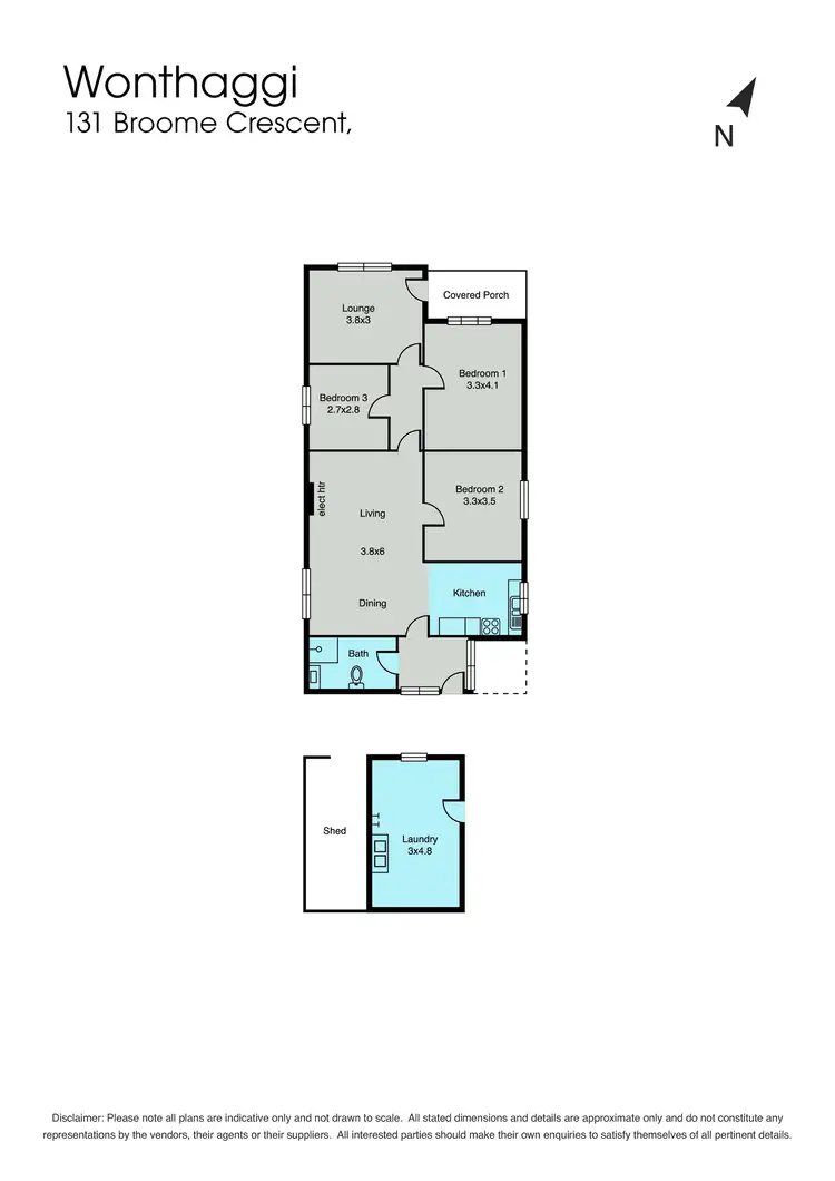 Floorplan of Homely house listing, 131 Broome Crescent, Wonthaggi VIC 3995