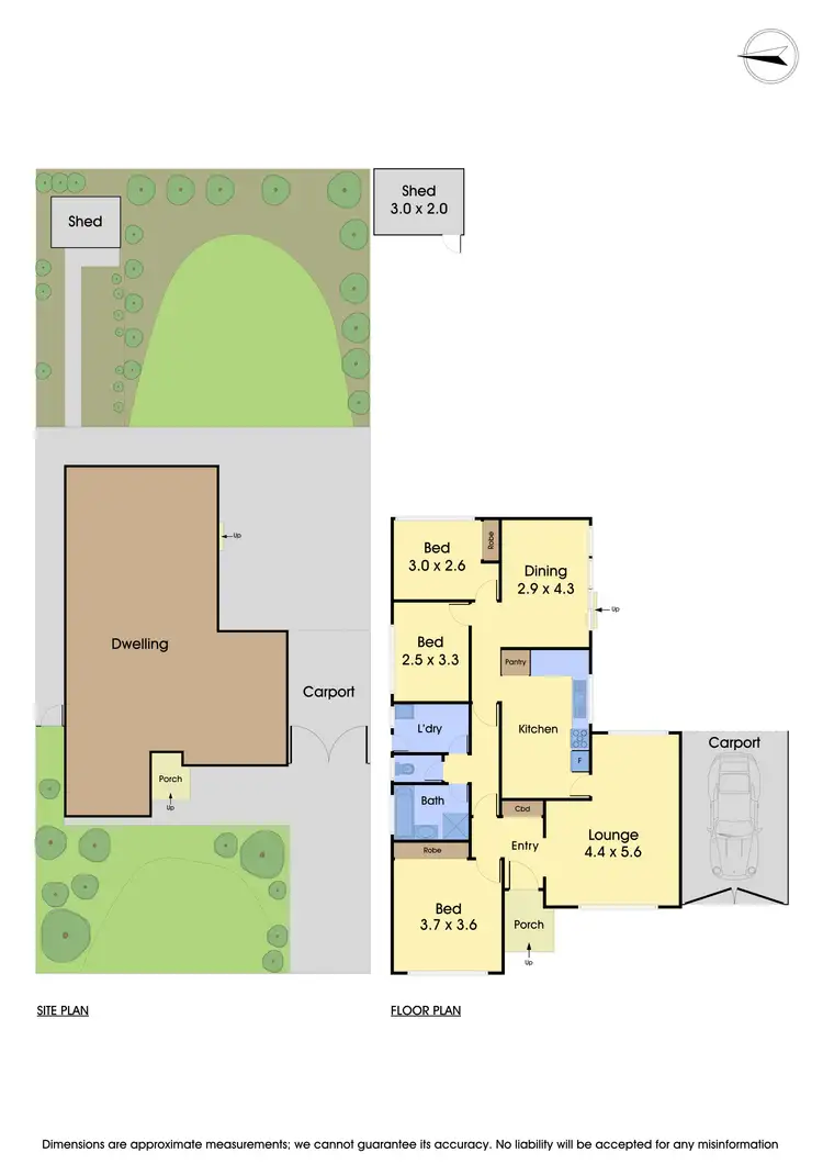 Floorplan of Homely house listing, 9 Brown Avenue, Altona Meadows VIC 3028