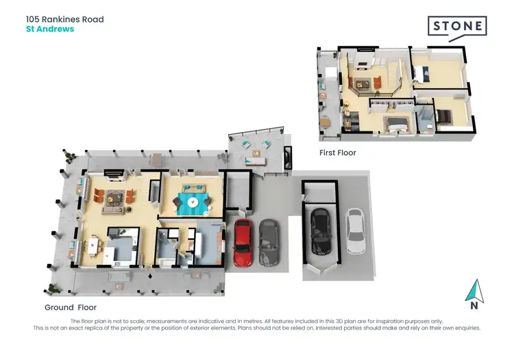 Floorplan of Homely rural property listing, 105 Rankines Road, St Andrews VIC 3761