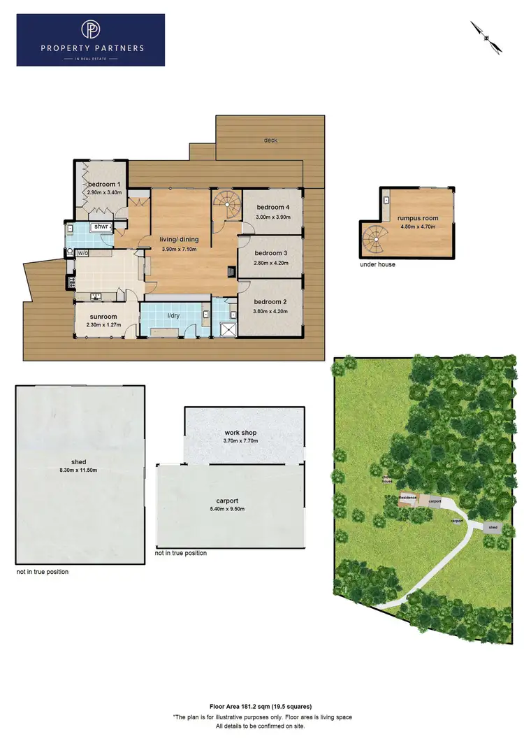 Floorplan of Homely house listing, 69 Emerald Creek Road, Monbulk VIC 3793