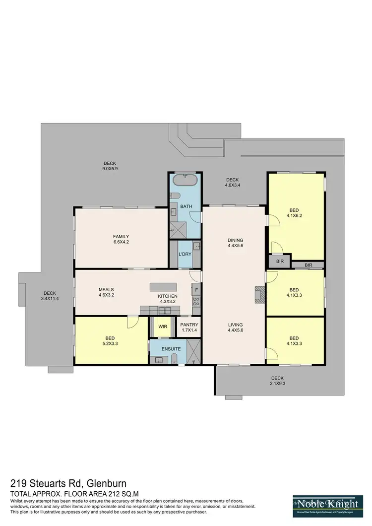 Floorplan of Homely rural property listing, 219 Steuarts Road, Glenburn VIC 3717