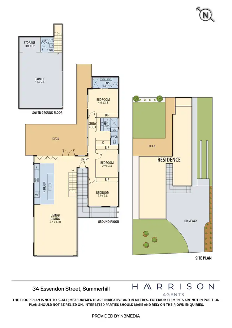 Floorplan of Homely house listing, 34 Essendon Street, Summerhill TAS 7250