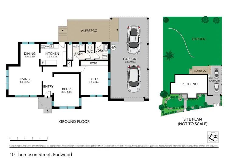 Floorplan of Homely house listing, 10 Thompson Street, Earlwood NSW 2206
