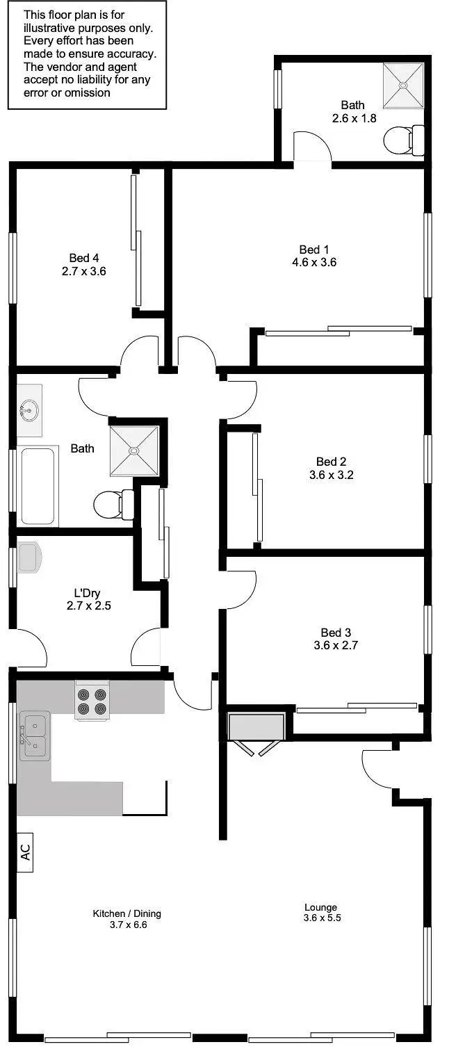 Floorplan of Homely house listing, 33-53 Sanctuary Drive, Boston SA 5607