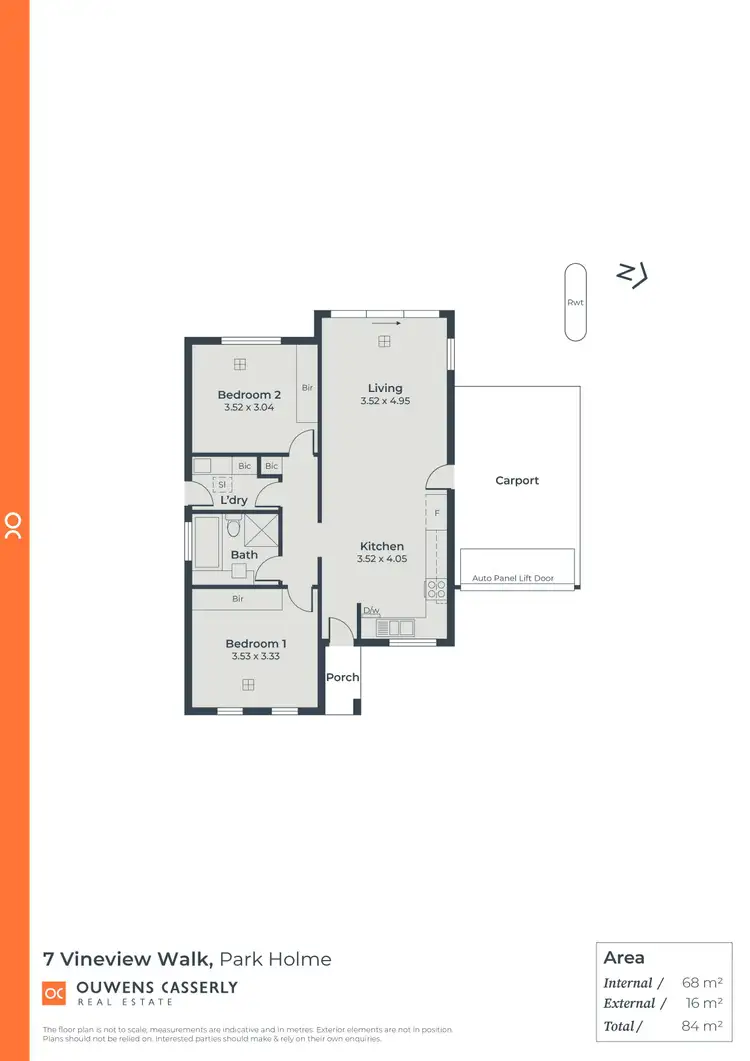 Floorplan of Homely house listing, 7 Vineview Walk, Park Holme SA 5043