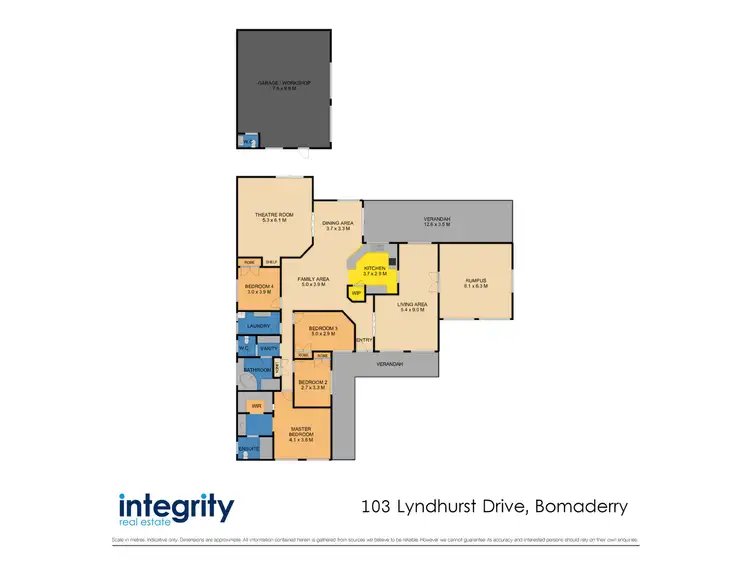 Floorplan of Homely house listing, 103 Lyndhurst Drive, Bomaderry NSW 2541