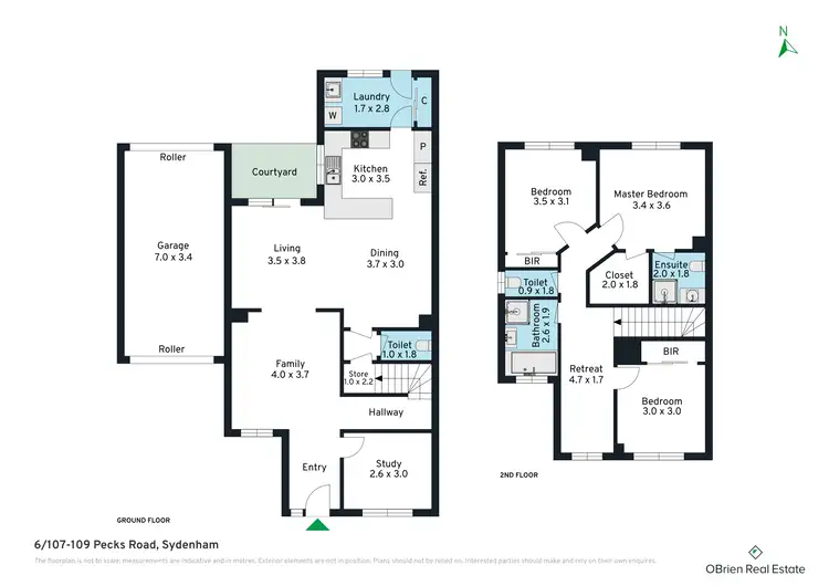 Floorplan of Homely unit listing, 6/107-109 Pecks Road, Sydenham VIC 3037