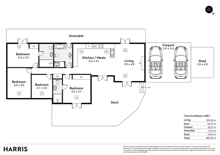 Floorplan of Homely house listing, 8 Muirfield Avenue, Stirling SA 5152