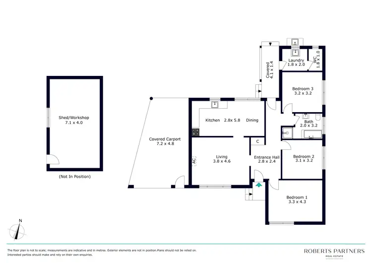 Floorplan of Homely house listing, 44 Martin Street, Hastings VIC 3915