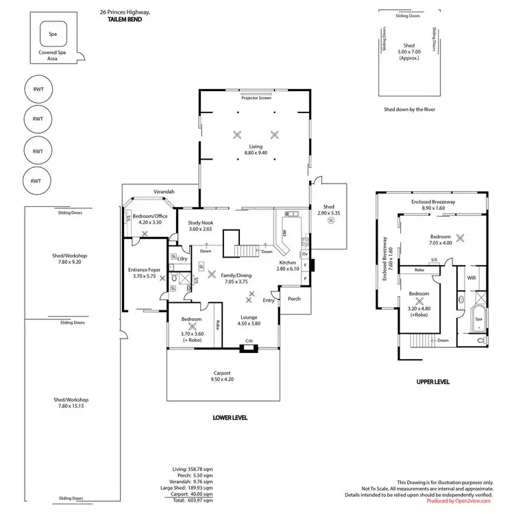 Floorplan of Homely house listing, 26 Princes Highway, Tailem Bend SA 5260