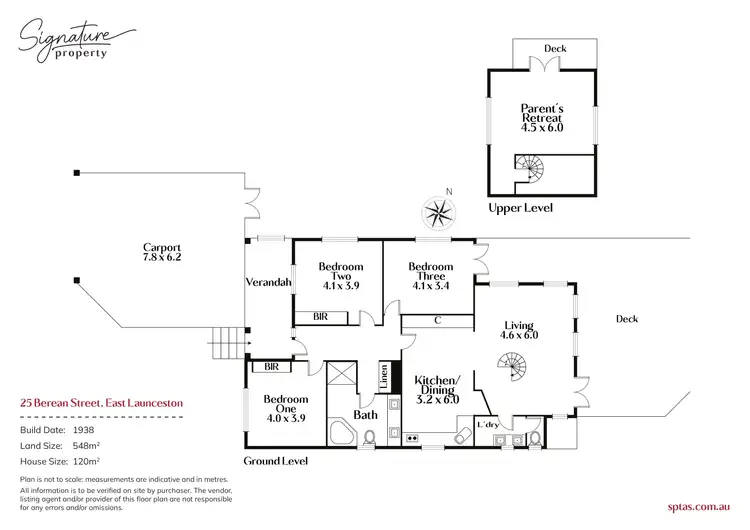 Floorplan of Homely house listing, 25 Berean Street, East Launceston TAS 7250