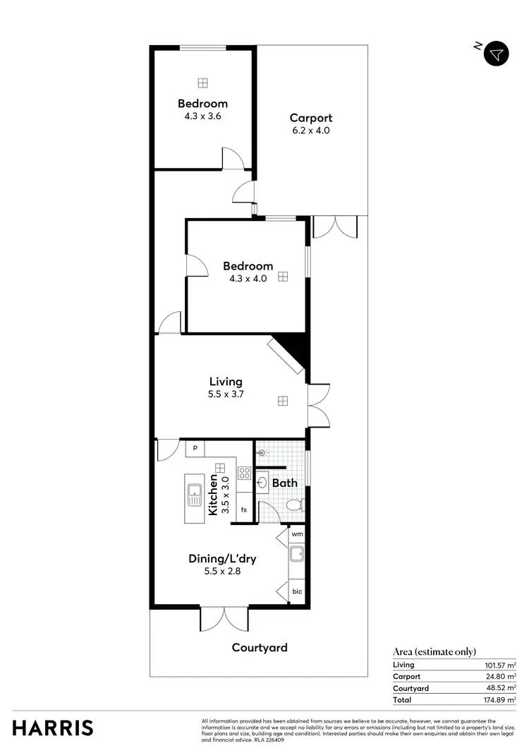 Floorplan of Homely house listing, 11 Hampton Grove, Norwood SA 5067