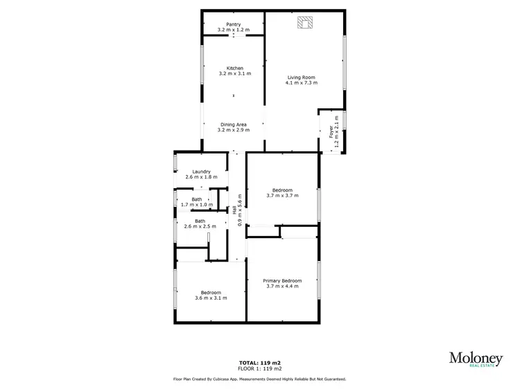 Floorplan of Homely house listing, 26 Dignan Court, Corowa NSW 2646
