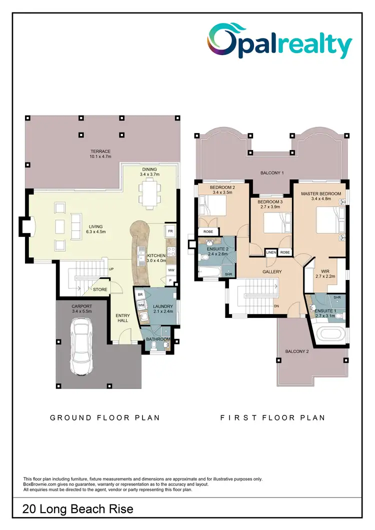 Floorplan of Homely house listing, 20 Long Beach Rise, Port Kennedy WA 6172