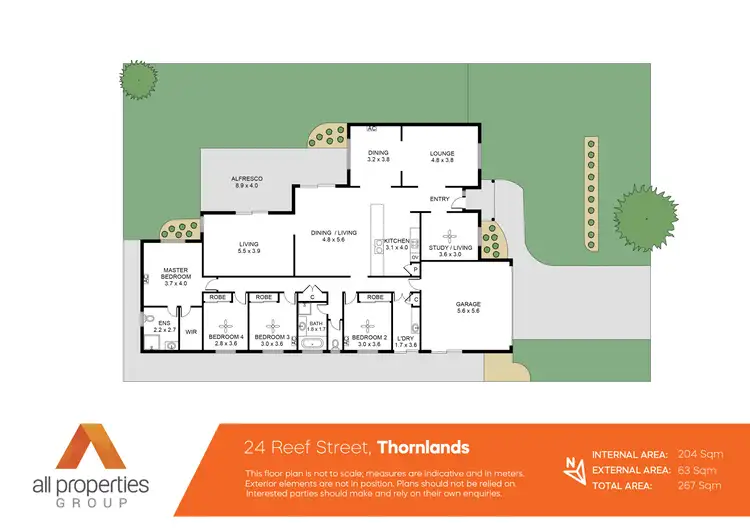 Floorplan of Homely house listing, 24 Reef Street, Thornlands QLD 4164
