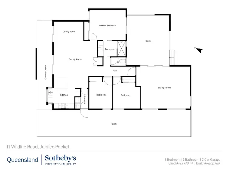 Floorplan of Homely house listing, 11 Wildlife Road, Jubilee Pocket QLD 4802