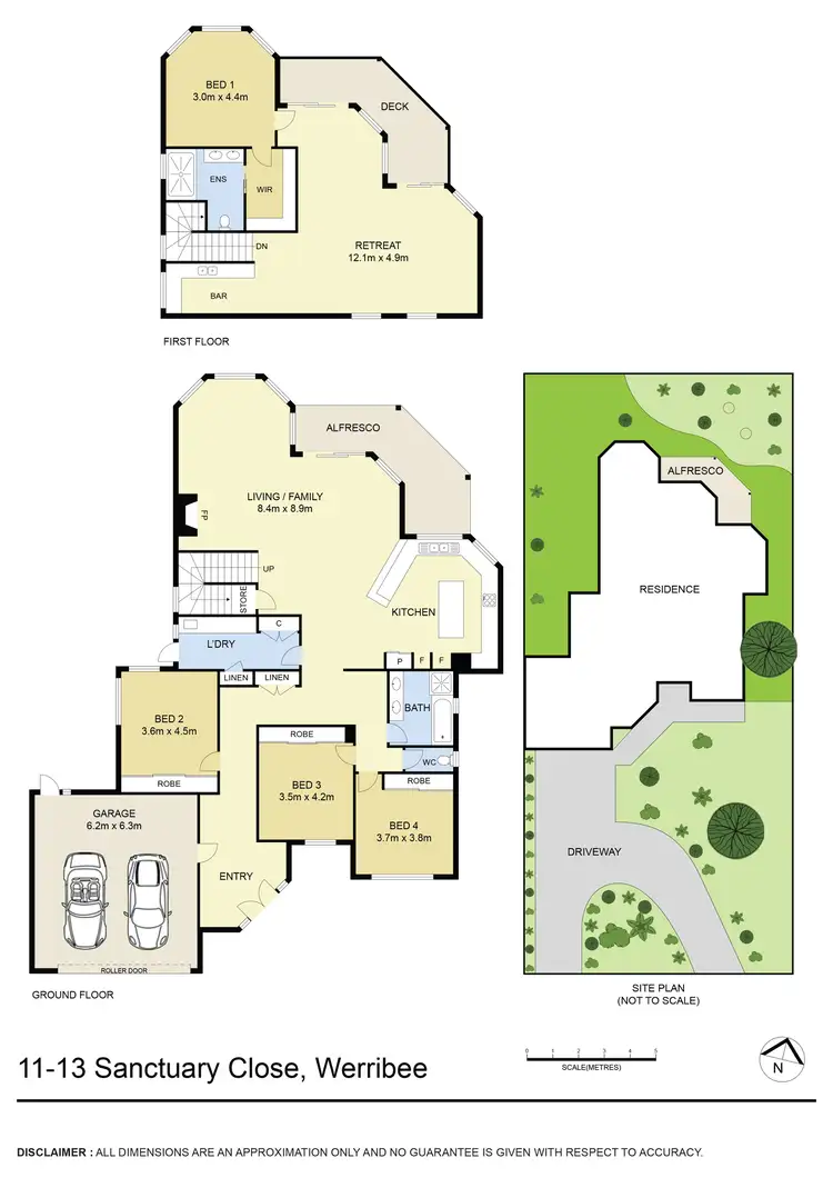 Floorplan of Homely house listing, 11-13 Sanctuary Close, Werribee VIC 3030
