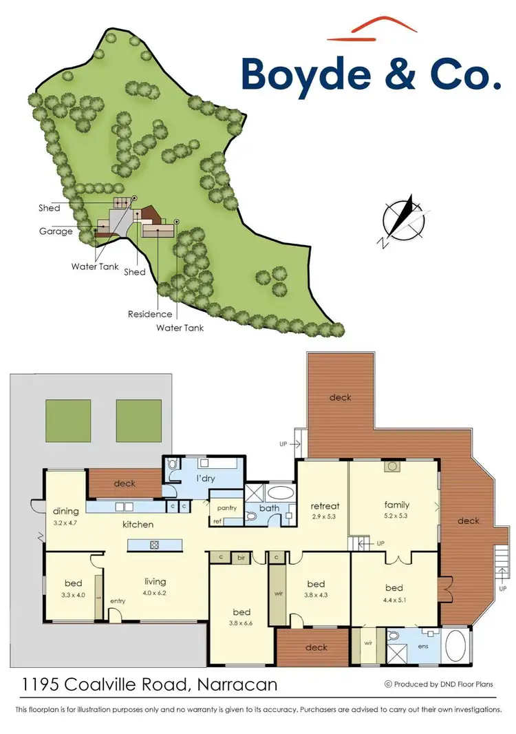 Floorplan of Homely rural property listing, 1195 Coalville Road, Narracan VIC 3824