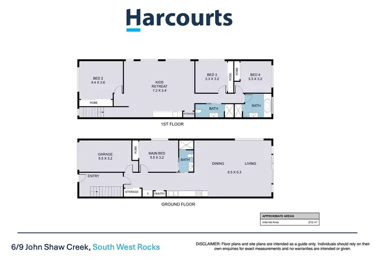 Floorplan of Homely townhouse listing, 6/9 John Shaw Close, South West Rocks NSW 2431