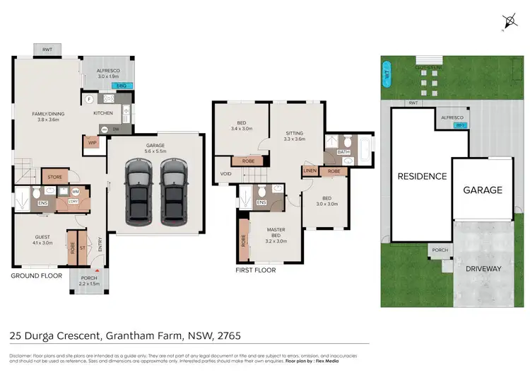 Floorplan of Homely house listing, 25 Durga Crescent, Riverstone NSW 2765