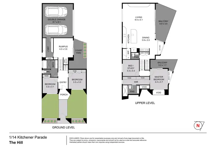 Floorplan of Homely house listing, 14 Kitchener Parade, The Hill NSW 2300