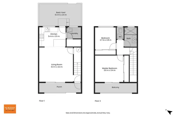 Floorplan of Homely unit listing, 3/39-41 Booth Street, Queanbeyan NSW 2620