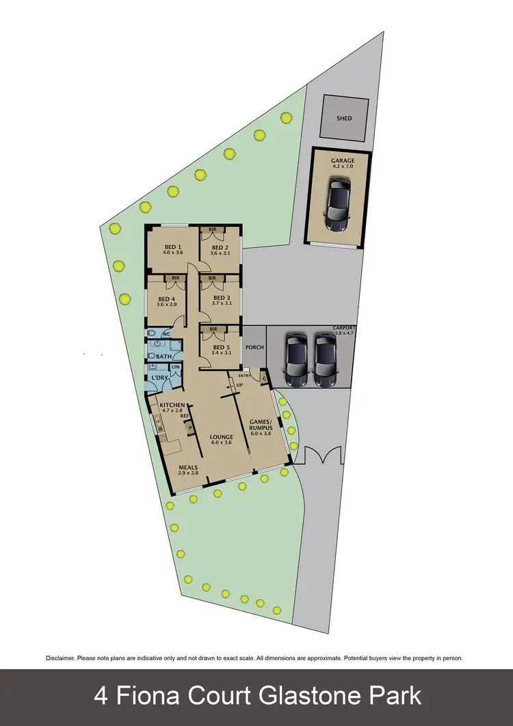 Floorplan of Homely house listing, 4 Fiona Court, Gladstone Park VIC 3043