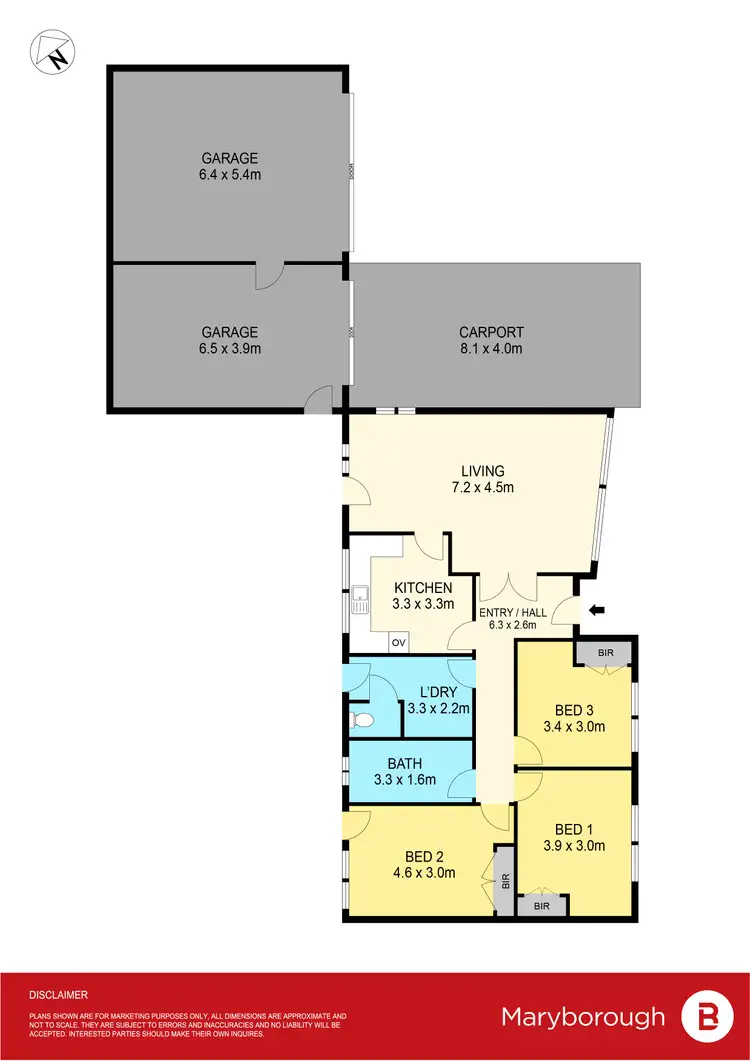 Floorplan of Homely house listing, 50 Thompson Street, Dunolly VIC 3472