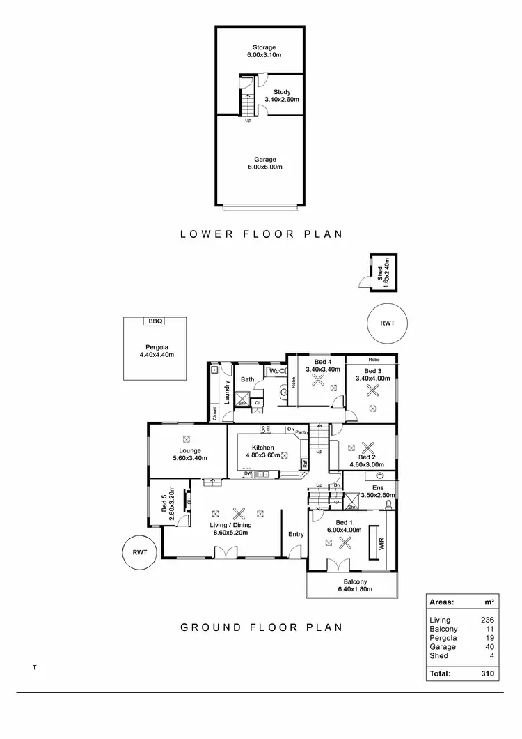 Floorplan of Homely house listing, 94 Onkaparinga Valley Road, Woodside SA 5244