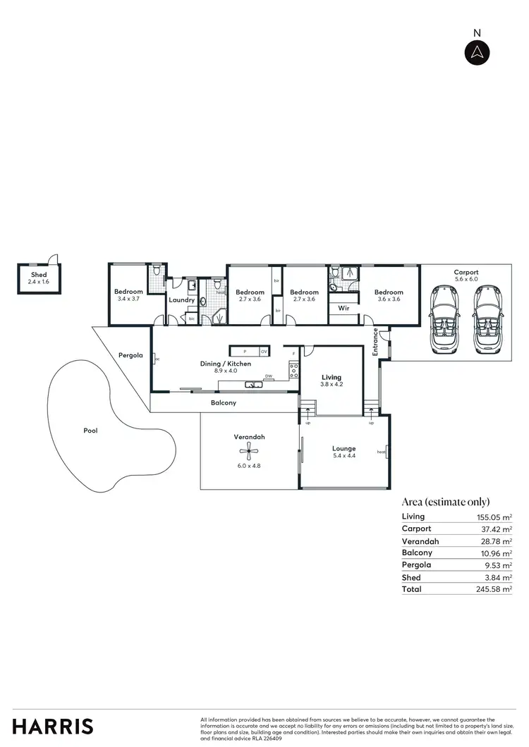 Floorplan of Homely house listing, 21 Deane Avenue, Belair SA 5052