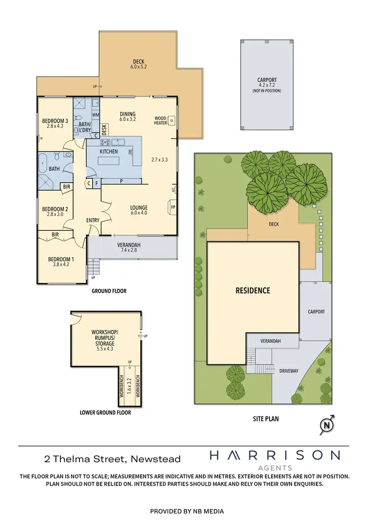 Floorplan of Homely house listing, 2 Thelma Street, Newstead TAS 7250