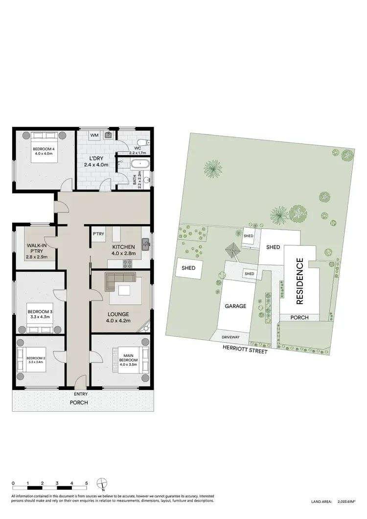 Floorplan of Homely house listing, 309-311 Herriott Street, Buninyong VIC 3357